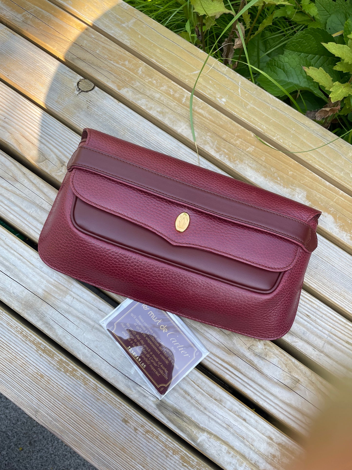 Must De Cartier Clutch Bag